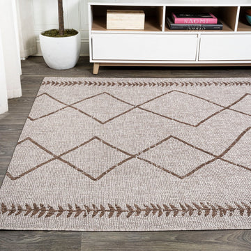 Derya Tribal Diamond Trellis Indoor/outdoor Area Rug